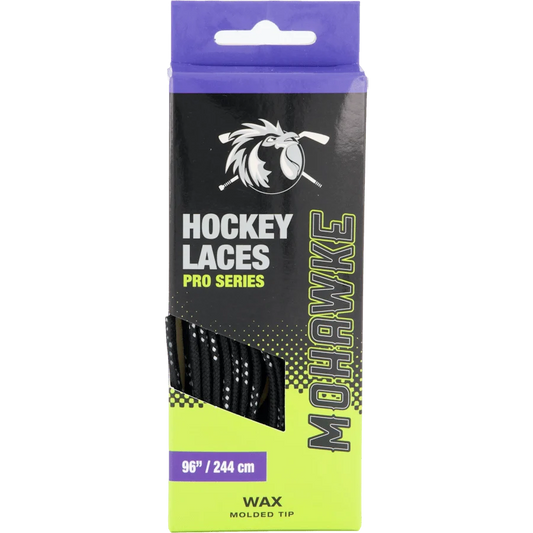 Mohawke Lace Wax Black - Voskované korčuliarske šnúrky