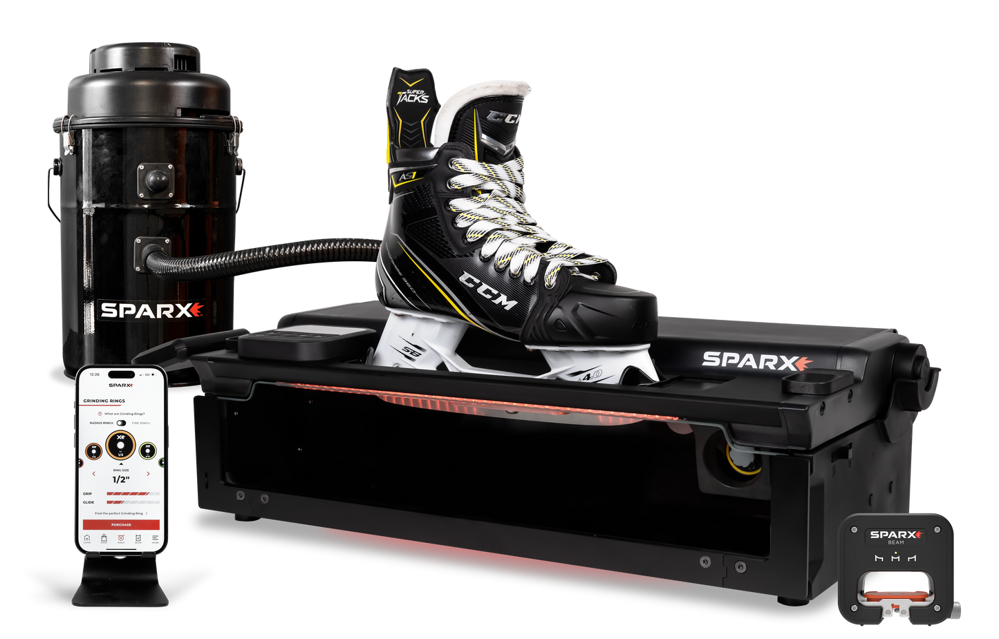 Sparx PS300 brúska na korčule - Singel