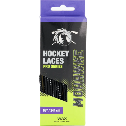 Mohawke Lace Wax Black - Voskované korčuliarske šnúrky