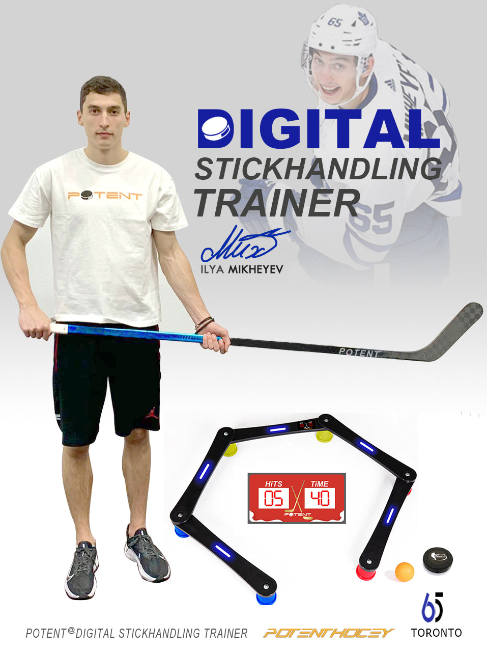 Klubbteknik Digital Extrem Hockey Pro – Pokročilý tréning techniky