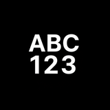 Kan du generera en fyrkantig bild för SHopify. I bilden ska det vara vit bakgrund, frilagda bokstäver ABC och nedanför bokstäverna ska det vara frilagda siffror 123
ABC och 123 ska vara i samma storlek och bredd.