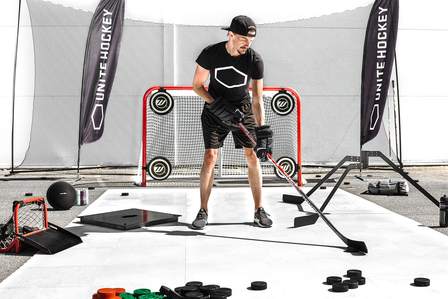 Syntetický ľad Hockey – Staviteľný syntetický ľad na hokejový tréning (2,1–21 m²)