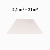 Potent Skate Tiles – pojazdný skladateľný Syntetický ľad na hokejový tréning - (2,1 - 21 m²)
