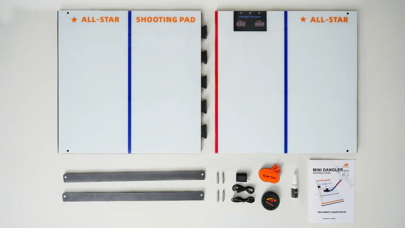 Strelecká podložka Digital Hockey Mini – Interaktívny tréning pre kontrolu puku a načasovanie