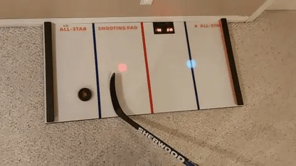 Strelecká podložka Digital Hockey Mini – Interaktívny tréning pre kontrolu puku a načasovanie